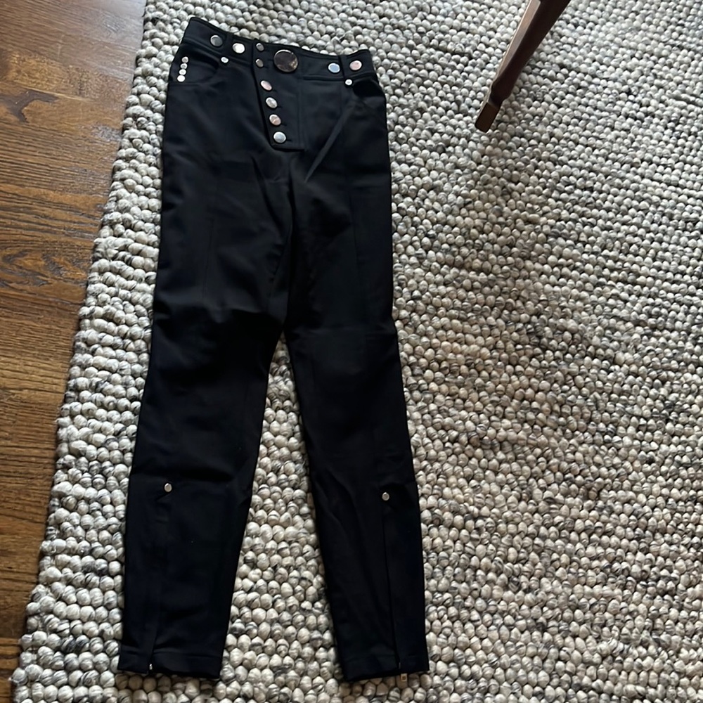 Alexander wang black pants size 0